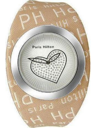 Paris Hilton Cuff Collection Γυναικείο Ρολόι με Καφέ Δερμάτινο Λουράκι 138.4603.60