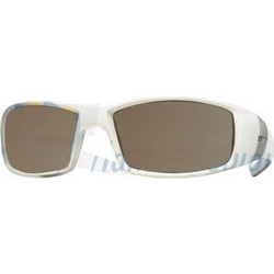Julbo 348 211 Ανδρικά Γυαλιά Ηλίου Ορθογώνια Κοκάλινα Λευκά με Καφέ Degradee Polarized Φακό