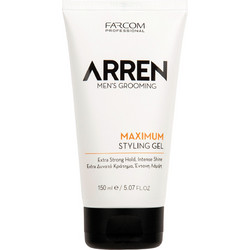 Farcom Arren Maximum Styling Gel Μαλλιών Ανδρικό Πολύ Δυνατό Κράτημα 150ml