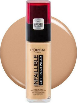 L'Oreal Paris Infaillible 24h Freshwear 140 Golden Beige Liquid Make Up 30ml