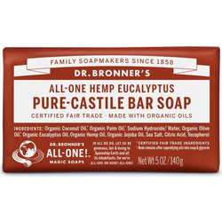 Dr. Bronner's Eucalyptus Pure-Castile Bar Σαπούνι 140gr