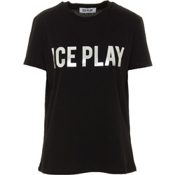 ICE PLAY W T-SHIRT - F026-P400-9000-BLK BLACK