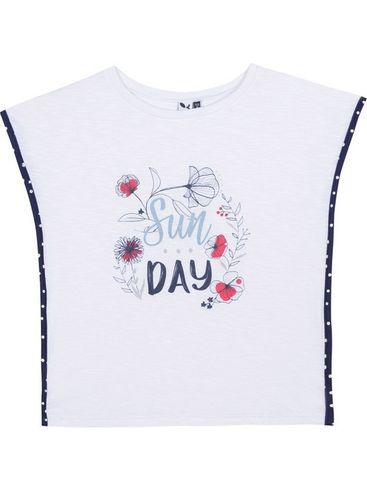 3 Pommes Παιδικό T-Shirt Κοντομάνικο Λευκό 3N10124