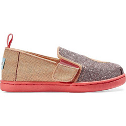 TOMS PINK IRIDESCENT GLIMMER / PRINT 10016428 ΠΟΡΤΟΚΑΛΙ