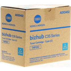 Konica Minolta TNP-22 Cyan Toner
