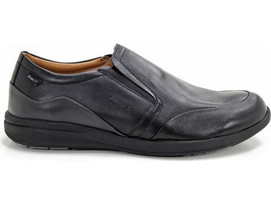 boxer air ανδρικά χωρίς κορδόνι ανατομικά παπούτσια boxer - 21212 14-211 Black