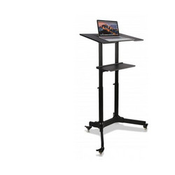 Techly ICA-TB TPM-1BK Mobile Workstation Black