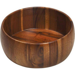 ΜΠΩΛ ESPIEL ΣΤΡΟΓΓΥΛΟ ΑΚΑΚΙΑ ΞΥΛΟ ΚΑΦΕ 25Χ9.5CM