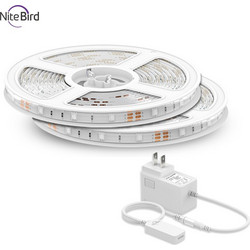 NiteBird Ταινία LED Smart RGB 10m με Τροφοδοτικό 12V SL3 30 LED/m Λευκή
