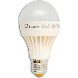 Λάμπα Led Κοινή 12W E27 3000Κ Θερμό 860Lm