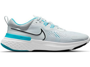 Nike React Miler 2 Ανδρικά Αθλητικά Παπούτσια για Τρέξιμο Γκρι CW7121-003