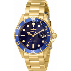 Invicta Pro Diver Γυναικείο Ρολόι με Χρυσό Μεταλλικό Μπρασελέ 33276
