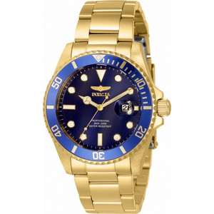 Invicta Pro Diver Γυναικείο Ρολόι με Χρυσό Μεταλλικό Μπρασελέ 33276 Invicta Pro Diver Γυναικείο Ρολόι με Χρυσό Μεταλλικό Μπρασελέ 33276