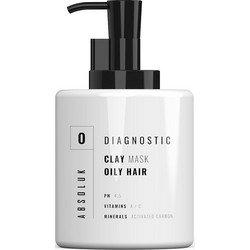 Absoluk Purifying Oily Μάσκα Μαλλιών για Όγκο για Λιπαρά Μαλλιά 1lt