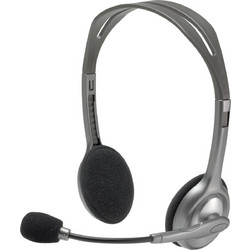 Logitech H110 On Ear Ακουστικά Υπολογιστή με Μικρόφωνο & 3.5mm Jack
