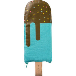 Donkey Choco Loco Κασετίνα Καφέ Γαλάζια 400416
