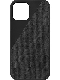 Native Union Canvas Back Cover Black (iPhone 12 / 12 Pro)