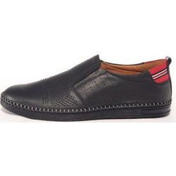 Boxer Ανδρικά μοκασίνια-loafers 21179 12-516 μπλέ δέρμα