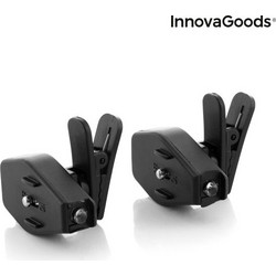 InnovaGoods V0101130 Gadget Tech (πακέτο με 2) - κλιπ με LED φωτάκι για γυαλιά διαβάσματος και εργασίας 360o