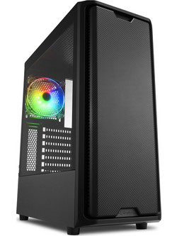 Sharkoon SK3 RGB Gaming Midi Tower Κουτί Υπολογιστή RGB με Πλαϊνό Παράθυρο