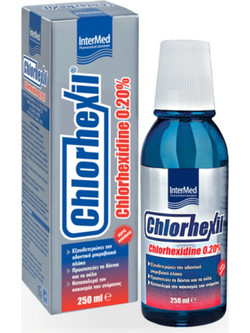 InterMed Chlorhexil 0.20% Στοματικό Διάλυμα Κατά της Ουλίτιδας & της Περιοδοντίτιδας 250ml