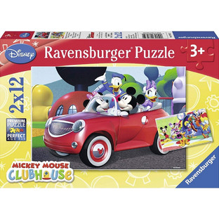 Παιδικό Puzzle Ravensburger Disney Mickey Minnie & Friends 2x12 Κομμάτια