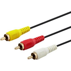 SAVIO CLS-14 RCA Audio-Video Cable 2m Black