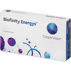Cooper Vision Biofinity Energys Μηνιαίοι Φακοί Επαφής Σιλικόνης Υδρογέλης με Blue Blocker 6τμχ