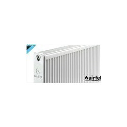 Airfel Σώμα Καλοριφέρ Πάνελ Μονόστηλο 11/900/600 946kcal/h Εξωτερικού Βρόγχου Λευκό