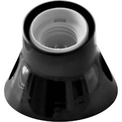 ΑΡΜΑΤΟΥΡΑ Ε27 ΕΠΙΤΟΙΧΗ ΙΣΙΑ Φ83x80x42mm ΜΑΥΡΗ IP20 230V ΘΕΡΜΟΠΛΑΣΤΙΚΗ VIVA 3800209150660