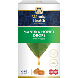 Manuka Health Manuka Καραμέλες για Ερεθισμένο Λαιμό Μέλι & Πρόπολη 65gr