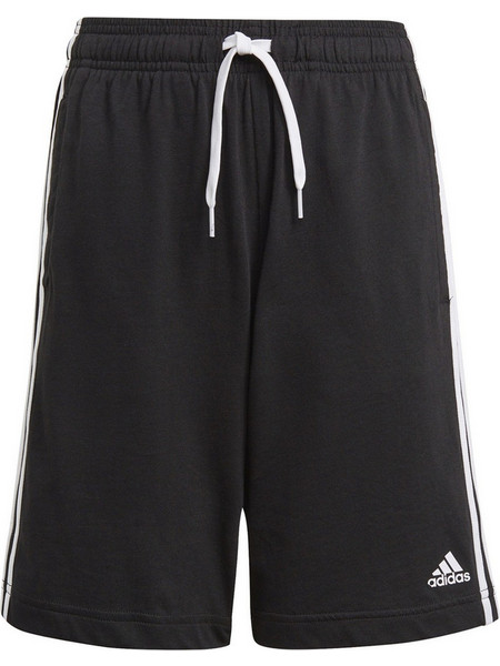 Adidas Essentials Αθλητικό Παιδικό Σορτς Μαύρο 3-Stripes GN4007