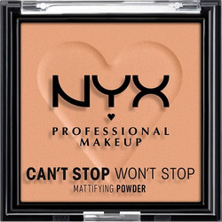 Nyx Can't Stop Won't Stop Matte 06 Tan Pressed Powder 6gr