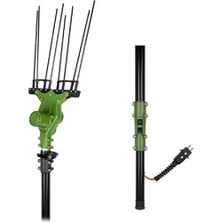 Αγγελής Amolivo Brushless Ελαιοραβδιστικό Μπαταρίας Χτένα 12V με Τηλεσκοπικό Κοντάρι Carbon 2.3m 2.5kg