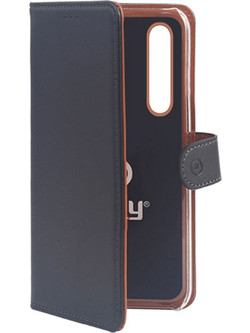 Celly Wally Θήκη - Πορτοφόλι Huawei P30 - Black (WALLY848)