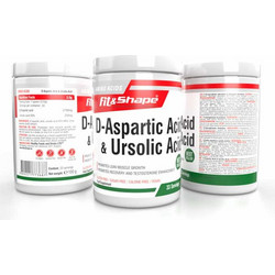 Fit & Shape D-Aspartic Acid & Ursolic Acid 100gr