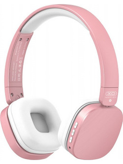 XO BE23 Ασύρματα Bluetooth Ακουστικά On Ear Ροζ
