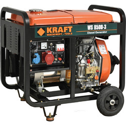 Kraft WS 8500-3 63771 Γεννήτρια Πετρελαίου Τριφασική με Μίζα 7.5KVA