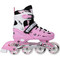 Nils Extreme Inline Αυξομειούμενα Rollers Άσπρα Ροζ NH10905