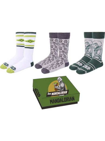 Star Wars Mandalorian pack 3 socks