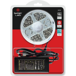 Ταινία LED ΘΕΡΜΟ 3000Κ 5m με Τροφοδοτικό SMD5050 12V 5172 Spot Light