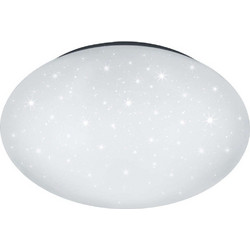 Φωτιστικό Οροφής - Πλαφονιέρα Putz R62681201 12W Led Φ27cm 8cm Starlight Effect White RL Lighting Πλαστικό