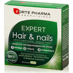 Forte Pharma Expert Hair & Nails Συμπλήρωμα Διατροφής κατά της Τριχόπτωσης 28 Ταμπλέτες