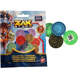 Πλαστικές Τάπες Zak Storm - Collectible Treasure 4+