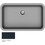 Macart Vigor U-100 Υποκαθήμενος Νεροχύτης Γρανίτη Onyx 78.5x48cm