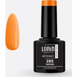 Lorin Gel Lacquer 285 Tangerine Ημιμόνιμο Βερνίκι Νυχιών 8ml
