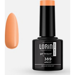 Lorin Gel Lacquer 389 Apricot Ημιμόνιμο Βερνίκι Νυχιών 8ml