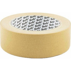 HB Body Χαρτοταινία 60C Λευκή 36mm x 45m 1τμχ Masking Tape 60°C Brown