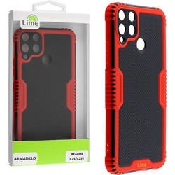 Lime Armadillo Θήκη Red (Realme C25 / C25s)