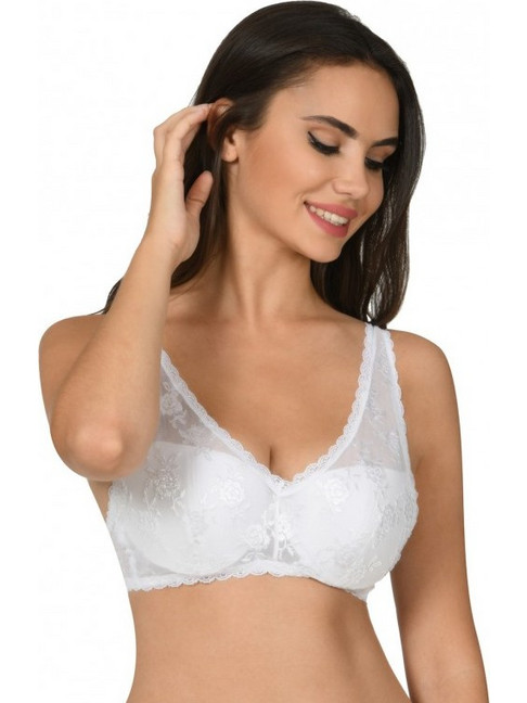 NBB Lingerie Σουτιέν χωρίς Μπανέλα Λευκό 370LEY
